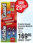 Creche Guard Immune Multivit Syrup- 200ml