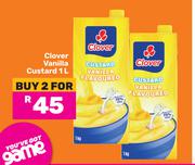 Clover Vanilla Custard-For 2 x 1L