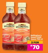 Wellington's Sweet Chilli Sauce-For 2 x 700ml