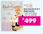 Soft Beginnings Easi Carrier 3 In 1 Baby carrier