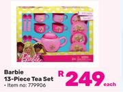 Barbie 13 Piece Tea Set-Each