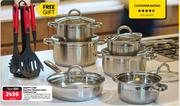 Snappy Chef Supreme Stainless Steel Cookware Set-Per Set