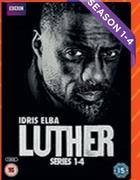 Idris Elba Luther Season 1-4 DVD Series
