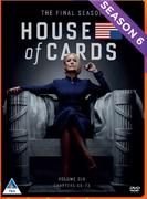 The Final Season 6 House Of Cards DVD Series