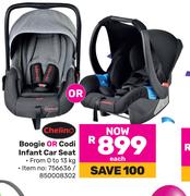 Chelino Boogie Or Codi Infant Car Seat-Each