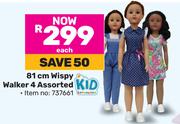 Kid Connection 81cm Wispy Walker 4 Assorted-Each