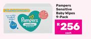Pampers Sensitive Baby Wipes 9 Pack-Each