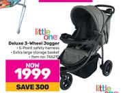 Little One  Deluxe 3-Wheel Jogger