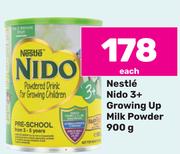 Nestle Nido 3+ Growing Up Milk Powder-900g Each