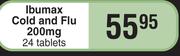 Ibumax Cold & Flu 200mg-24 Tablets