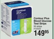 Contour Plus Blood Glucose Test Strips-50 Strips