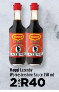 Maggi Lazenby Worcestershire Sauce-For 2 x 250ml