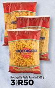 Moccagatta Pasta Assorted-For 3 x 500g