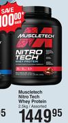 Muscletech Nitro Tech Whey Protein-2.5Kg 