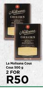 La Molisana Cous Cous-For 2 x 500g