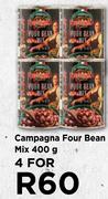 Campagna Four Bean Mix-For 4 x 400g