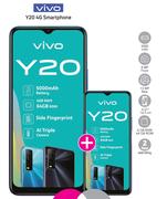 2 x Vivo Y20 4G Smartphone-On 1GB Red Top Up Core More Data + On Promo 65x24
