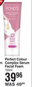 Pond's Perfect Colour Complex Serum Facial Foam-100ml