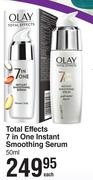 Olay Total Effects 7 In One Instant Smoothing Serum-50ml Each