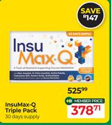 Insu Max-Q Triple Pack 30 Days Supply