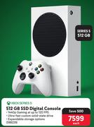 Xbox Series S 512GB SSD Digital Console-Each