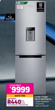 samsung 303l combi refridgerator rb30j3611sa fa