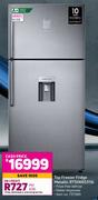 Samsung 499Ltr Top Freezer Fridge (Metallic) RT50K6531SL