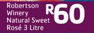 Robertson Winery Natural Sweet Rose-3Ltr