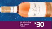Hill & Dale Dry Rose Merlot-750ml