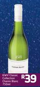 KWV Classic Collection Chenin Blanc-750ml