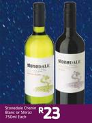 Stonedale Chenin Blanc Or Shiraz-750ml Each