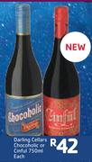 Darling Cellars Chocoholic Or Cinful-750ml Each