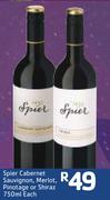 Spier Cabernet Sauvignon,Merlot,Pinotage Or Shiraz-750ml Each
