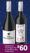 Edgebaston The Pepper Pot Or The Berry Box-750ml Each