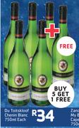 Du Toitskloof Chenin Blanc-750ml Each