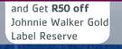 Johnnie Walker Gold Label Reserve-750ml