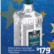 Olmeca Silver,Extra Aged Black Edition Or Gold Tequila-750ml