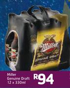 Miller Genuine Draft-12x330ml