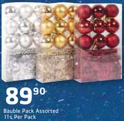 Bauble Pack Assorted-11nos Per Pack