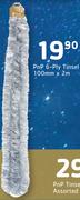 PnP 6 Ply Tinsel 100mm x2m