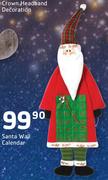 Santa Wall Calender