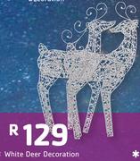 White Deer Decoration