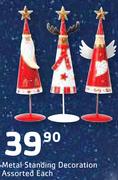 Metal Standing Decoration Assorted-Each