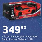 Xstreet Lamborghini Aventador Radio Control Vehicle 1:18