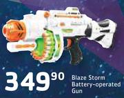 Blaze Storm Battery-Operated Gun