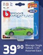 Bburago Single Vehicle 1:43 Assorted-Each