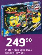 Motor Max Speedway Garage Play Set