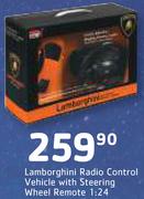 Lamborghini Radio Control Vehicle With Steering Wheel Remote 1:24