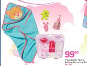 Value Basics Pack Or Bathing Acessory Set-Per Set