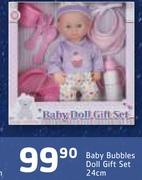 Baby Bubbles Doll Gift Set 24Cm